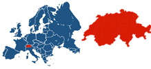 schweiz-europe-map